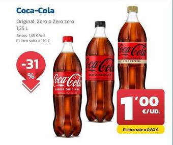 AhorraMas Coca-cola oferta