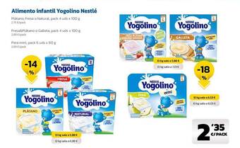 AhorraMas Alimento infantil yogolino nestlé oferta