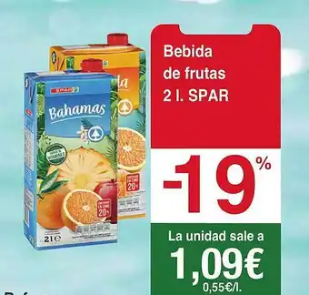 Spar La Palma Bebida de frutas spar oferta