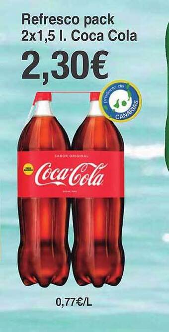 Spar La Palma Refresco pack coca-cola oferta