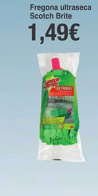 Spar La Palma Fregona ultraseco scotch brite oferta