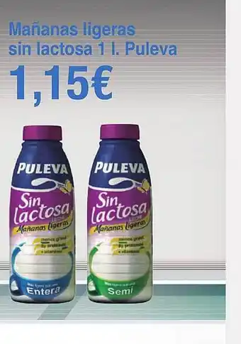 Spar La Palma Mañanas ligeras sin lactosa puleva oferta