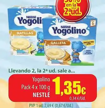 Spar Tenerife Yogolino nestlé oferta
