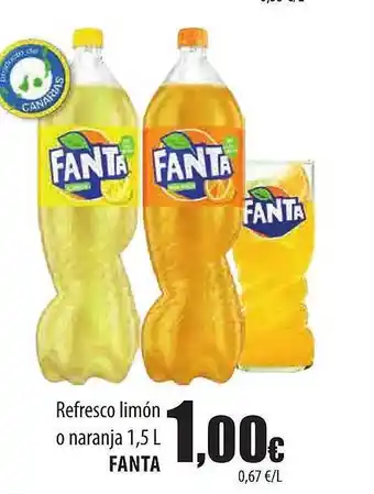 Spar Tenerife Refresco limón o naranja fanta oferta