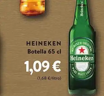 Spar Tenerife Heineken botella oferta
