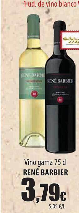 Spar Tenerife Vino gama rené barbier oferta