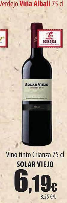 Spar Tenerife Vino tinto crianza solar viejo oferta