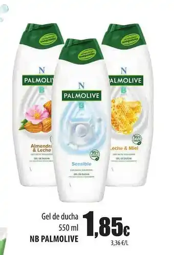 Spar Tenerife Gel de ducha nb palmolive oferta