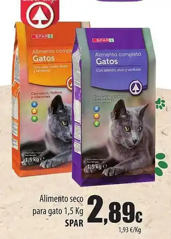 Spar Tenerife Alimento seco para gato spar oferta