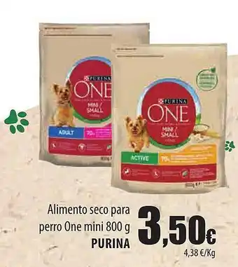 Spar Tenerife Alimento seco para perro one mini purina oferta