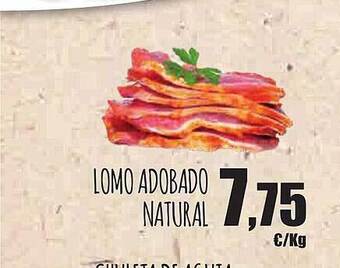 Spar Tenerife Lomo adobado natural oferta
