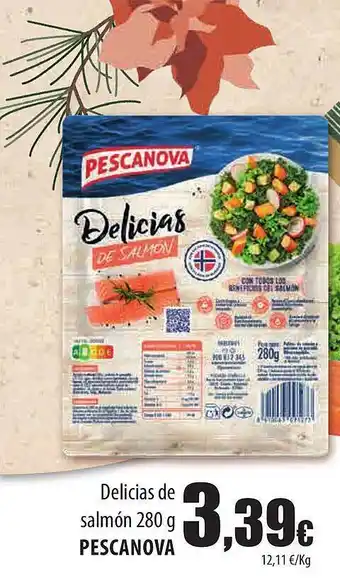 Spar Tenerife Delicias de salmón pescanova oferta