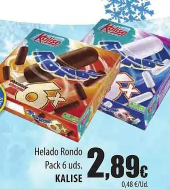 Spar Tenerife Helado rondo kalise oferta