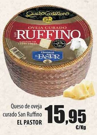 Spar Tenerife Queso de oveja curado san ruffino el pastor oferta