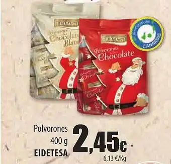 Spar Tenerife Polvorones eidetesa oferta