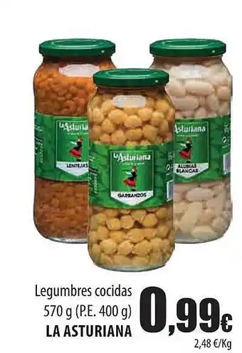 Spar Tenerife Legumbres cocidas las asturiana oferta