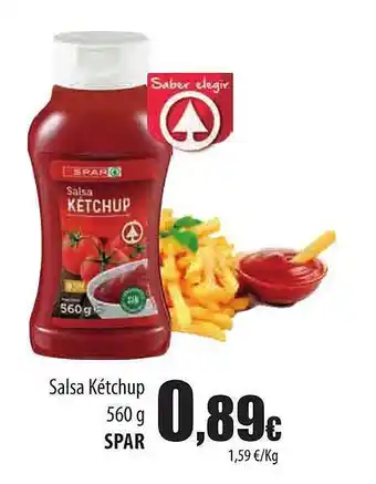 Spar Tenerife Salsa kétchup spar oferta