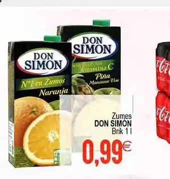 Plenus Supermercados Zumes don simon oferta