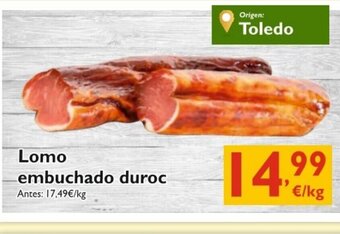 Cash Ecofamilia Lomo embuchado duroc oferta