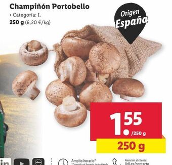 Lidl Champiñones oferta