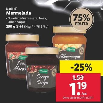 Lidl Mermelada maribel oferta