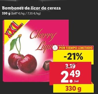Lidl Bombones oferta