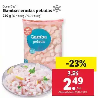 Lidl Gambas ocean sea oferta