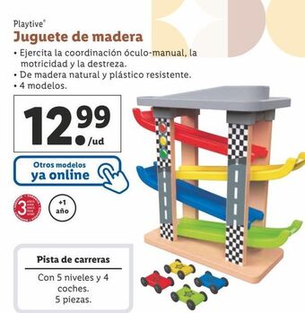 Lidl Juguetes de madera playtive oferta