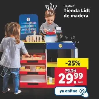 Lidl Tienda infantil playtive oferta