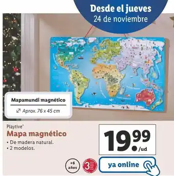 Lidl Mapas playtive oferta