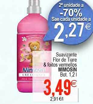Plenus Supermercados Suavizante flor de tiare & foitos vermellos mimosin oferta
