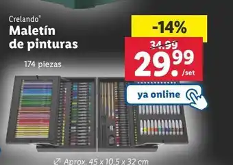Maletín de colores crelando