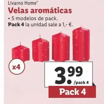 Lidl Velas livarno oferta