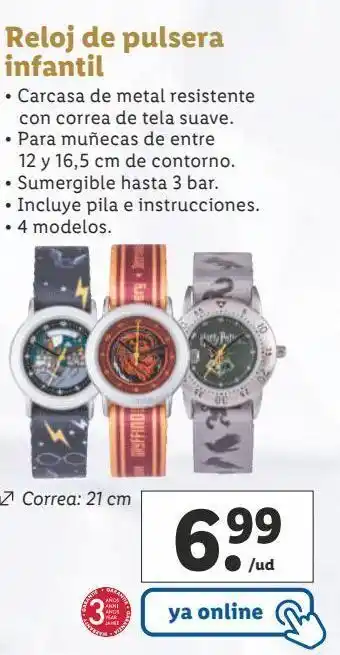 Lidl Relojes harry potter oferta