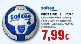 FROIZ Softee balón futbol 11 bronco oferta