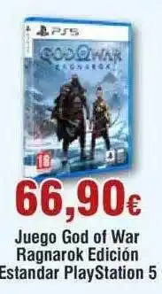FROIZ Juego god of war ragnarok edición estandar playstation 5 oferta