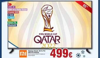 FROIZ Xiaomi televisor mi tv p1e uhd stv android oferta