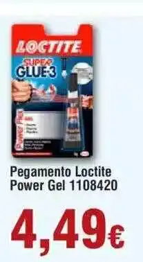 FROIZ Pegamento loctite power gel 11084202 oferta