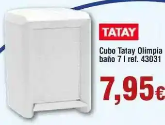FROIZ Cubo tatay olimpia baño 7l ref.43031 oferta