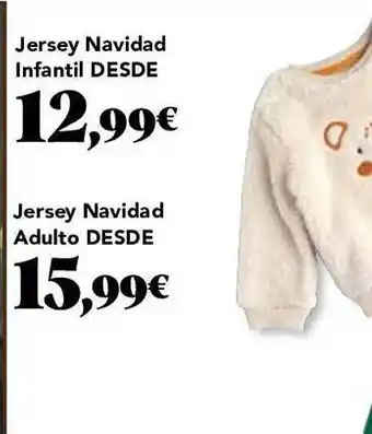 Gadis Jersey navidad infantil desde o adulto oferta
