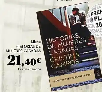 Gadis Cristina campo libro historias de mujeres casadas oferta