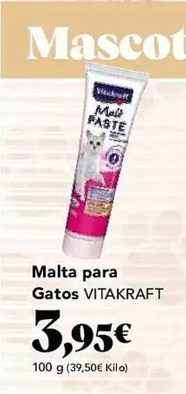 Gadis Malta para gatos vitakraft oferta
