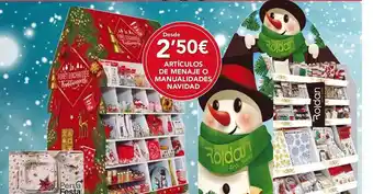 Gadis Desde artículos de menaje o manualidades navidad oferta