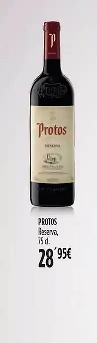 Hipercor Protos reserva oferta