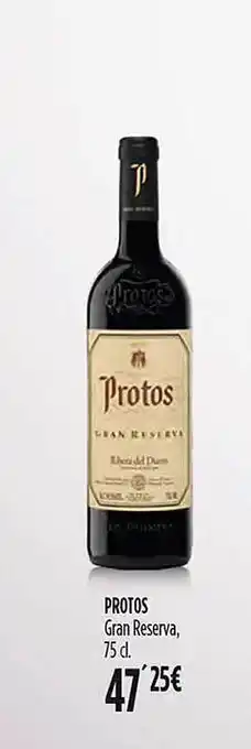 Hipercor Protos gran reserva oferta