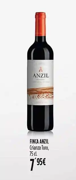 Hipercor Finca anzil crianza toro oferta