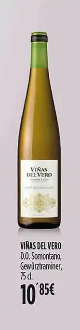 Hipercor Viñas del vero d.o. somontano gewürztraminer oferta