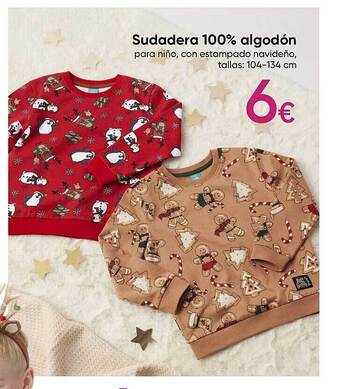 Pepco Sudadera 100% algodón oferta