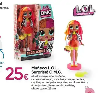 Muñeca l.o.l. surprise! o.m.g.