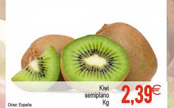 Plenus Supermercados Kiwi semiplano oferta